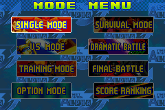 Street Fighter Alpha 3 screenshot 4 for GameBoy Advance